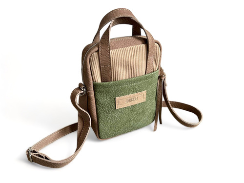 Pouch Beige Croco...