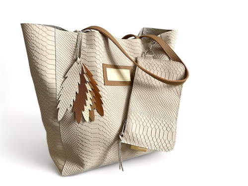 Scandi Cream Croc...
