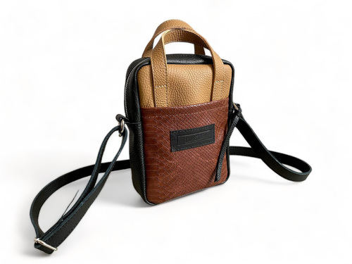 Pouch Black & Cof...